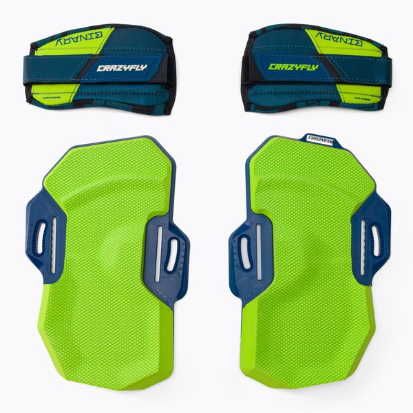 CrazyFly Подложки и ремъци за кайтборд CrazyFly Binary Binding Small green T016-0237