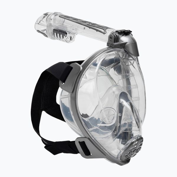 Cressi Cressi Duke Action сива пълнолицева маска за гмуркане с шнорхел XDT000255
