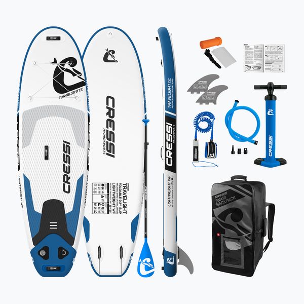 Cressi Cressi Travelight Сгъваем iSUP 9'2" SUP борд бял NA010980
