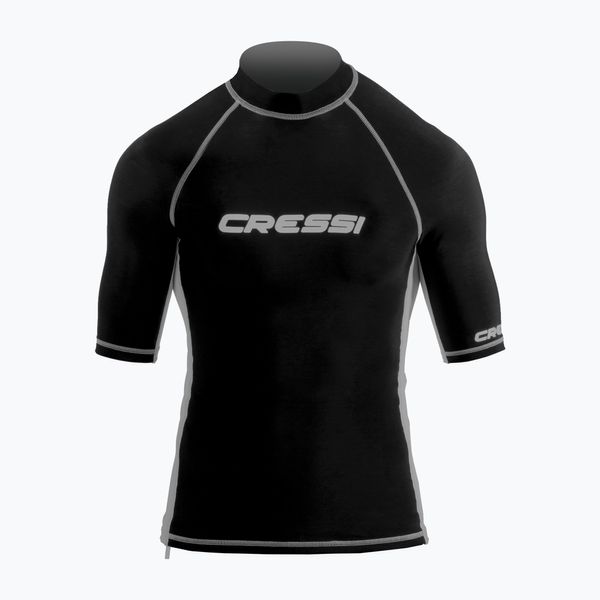 Cressi Мъжка банска риза Cressi Rash Guard S/SL black LW476702