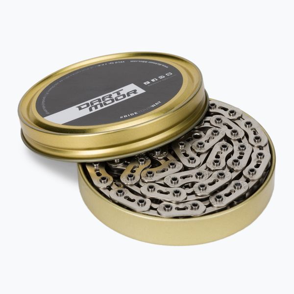 DARTMOOR Верига за велосипед DARTMOOR Core Light Singlespeed сребърна DART-770