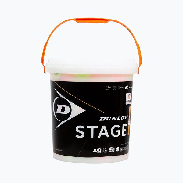 Dunlop Детски топки за тенис Dunlop Stage 2 60 бр. оранжево/жълто 601343