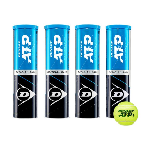 Dunlop Dunlop ATP топки за тенис 72 бр. жълти 601314