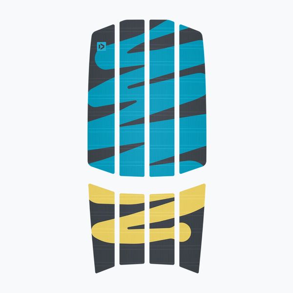 DUOTONE DUOTONE Team Front сиво-синя подложка за кайтбординг 44230-8038