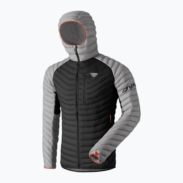 DYNAFIT Мъжко яке с качулка DYNAFIT Radical Dwn RDS Hood сиво 08-0000070914