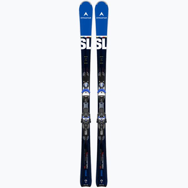 Dynastar Мъжки ски за спускане Dynastar Speed Master SL LTD CN + SPX12 K black-blue DRLZ004