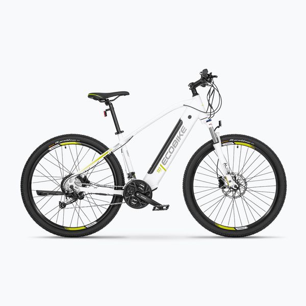 EcoBike Електрически велосипед Ecobike SX3/X-CR LG 13Ah бял 1010401