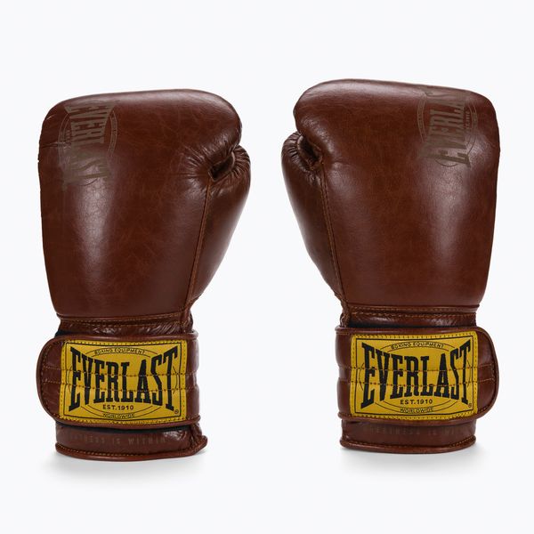 EVERLAST Боксови ръкавици EVERLAST 1910 Classic Pro Brown EV1910PRO