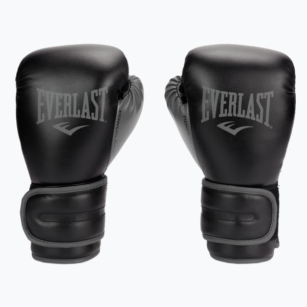 EVERLAST Мъжки боксови ръкавици EVERLAST Powerlock Pu black EV2200