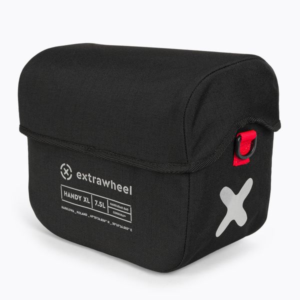Extrawheel Extrawheel Handy XL Premium 7.5L чанта за кормило на велосипед черна E0118