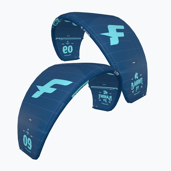 F-ONE F-ONE Bandit XV хвърчило за кайтсърфинг морско синьо 77221-0101-C-8