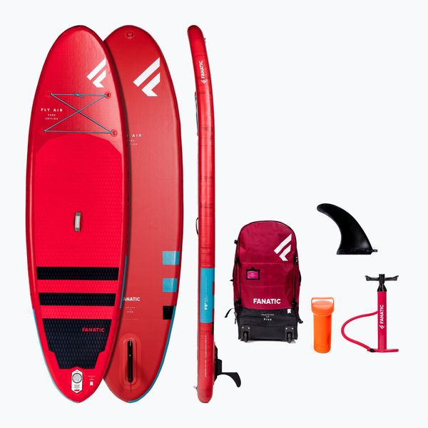 Fanatic SUP дъска Fanatic Stubby Fly Air 9'8 червена 13200-1131