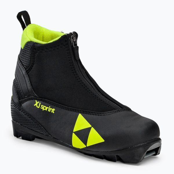 Fischer Детски обувки за ски бягане Fischer XJ Sprint черни/жълти S4082131