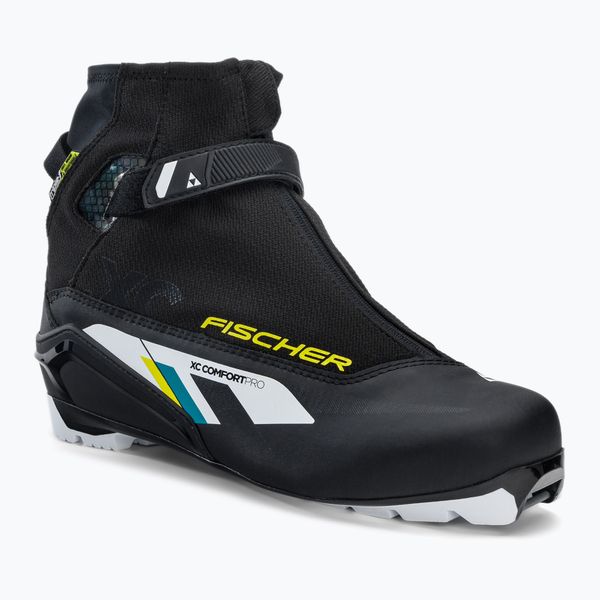 Fischer Fischer XC Comfort Pro ботуши за ски бягане черни/жълти S20920