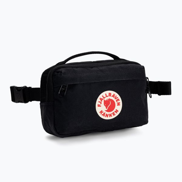 Fjällräven Чанта за бъбреци Fjällräven Kanken черна F23796