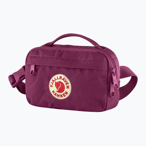 Fjällräven Чанта за бъбреци Fjällräven Kanken в цвят бордо F23796