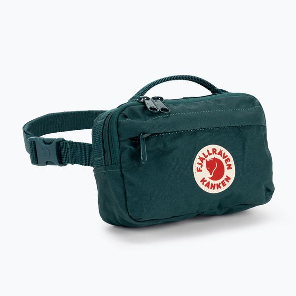 Fjällräven Чанта за бъбреци Fjällräven Kanken зелена F23796