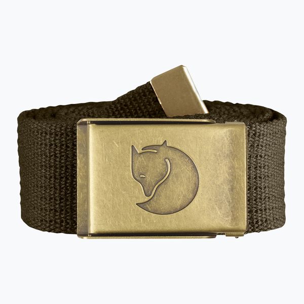 Fjällräven Fjällräven Canvas Brass Belt olive F77297
