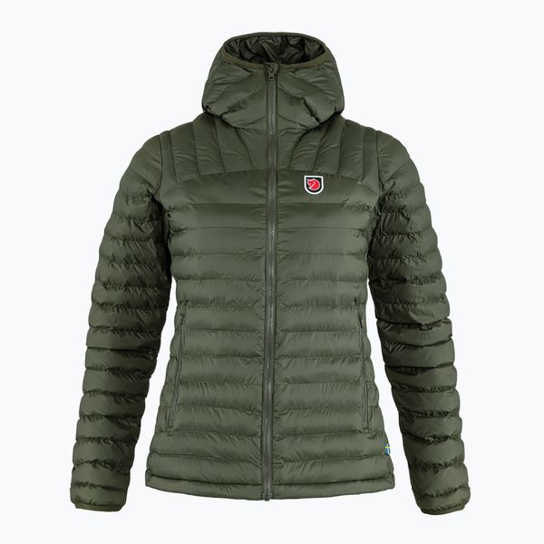 Fjällräven Fjällräven дамско пухено яке Expedition Latt Hoodie green F86120