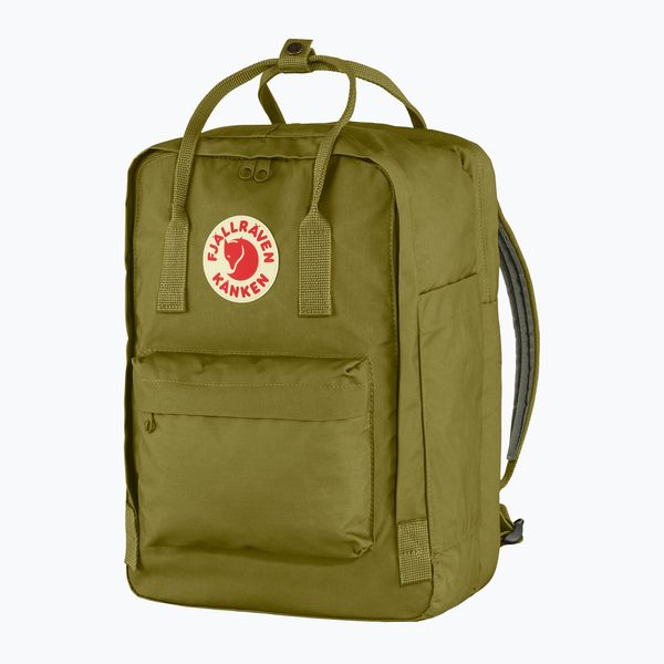 Fjällräven Fjällräven Kanken Laptop 15" туристическа раница 631 фолиева зелена F23524