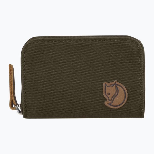 Fjällräven Fjällräven Zip Card Holder портфейл зелен F24218