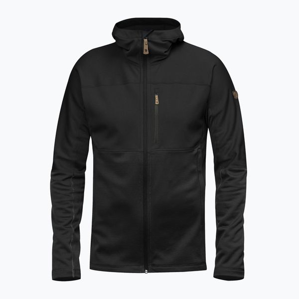 Fjällräven Мъжки суитшърт за трекинг Fjällräven Abisko Trail Fleece black F82257