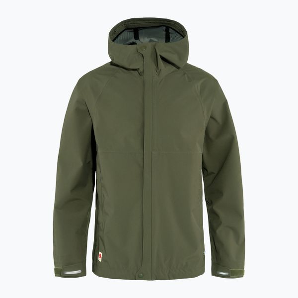 Fjällräven Мъжко дъждобранно яке Fjällräven HC Hydratic Trail зелено F86984