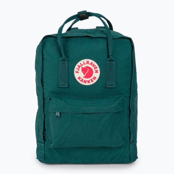 Fjällräven Раница Fjällräven Kanken тъмнозелена F23510