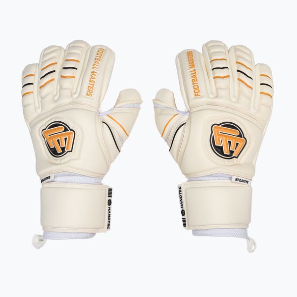 Football Masters Football Masters Full Contact NC v4.0 вратарски ръкавици бели 1236