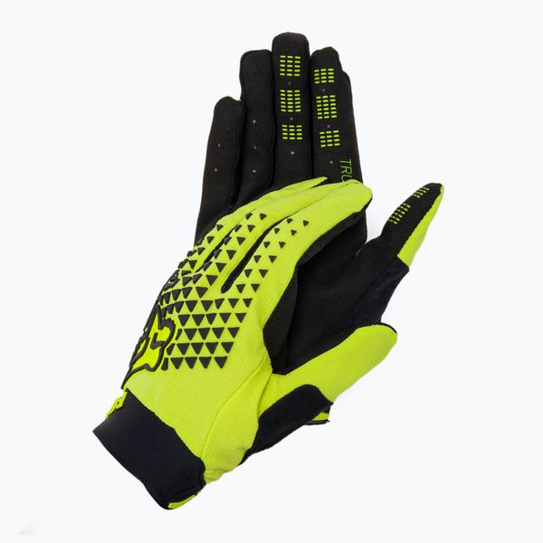 FOX Мъжки ръкавици за колоездене FOX Defend жълто/черно 27376_130