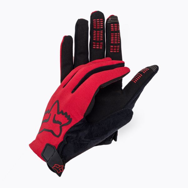 FOX Мъжки ръкавици за колоездене FOX Ranger червено/черно 27162_110
