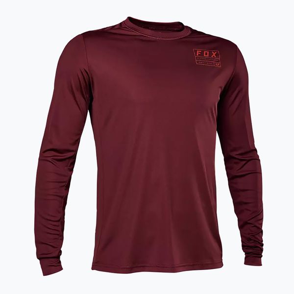Fox Racing Мъжко колоездачно трико FOX Ranger Swath LS  цвят бордо 30099_299_S