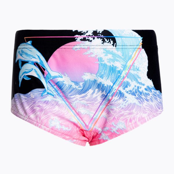 Funky Trunks Детски Funky Trunks Sidewinder Trunks цветни боксерки за плуване FTS010B7155828