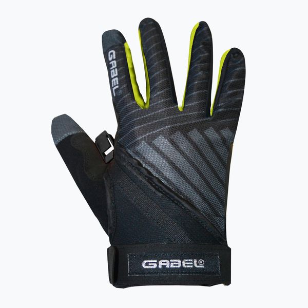 GABEL Ръкавици за скандинавско ходене GABEL Ergo-Pro 6-6.5 black/yellow 8015011300306