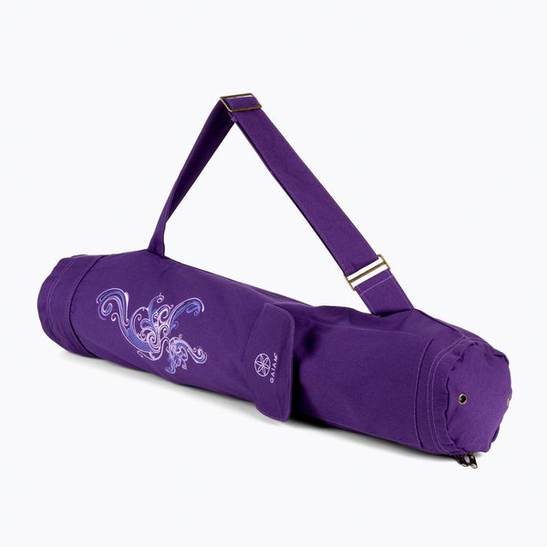 Gaiam Чанта за постелка за йога Gaiam Deep Plum purple 61338
