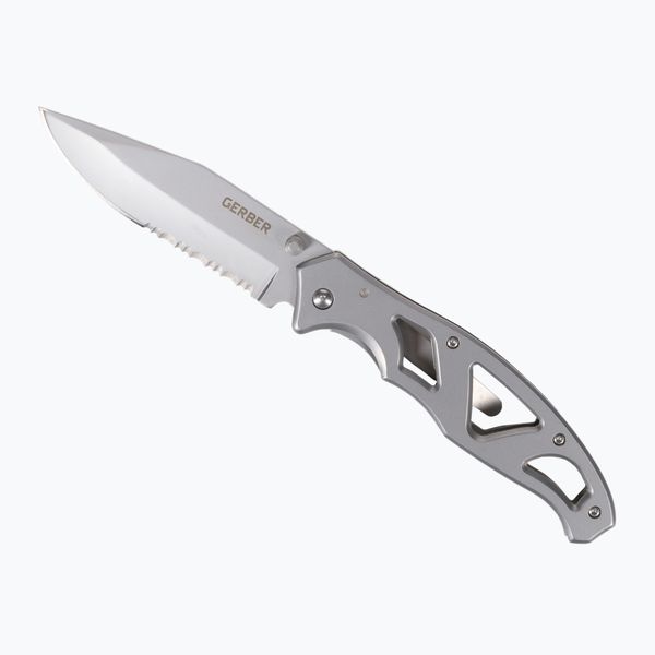 Gerber Gerber Paraframe II Folder назъбен сребърен туристически нож 31-003619