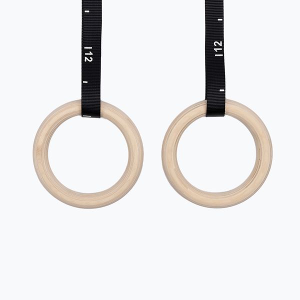 Gipara Fitness Комплект дървени гимнастически обръчи с ремъци Gipara 3610