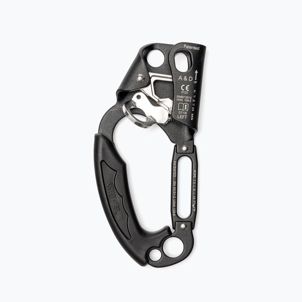 Grivel Скоба за катерене Grivel A&D Ascender Descender Left black RTADL