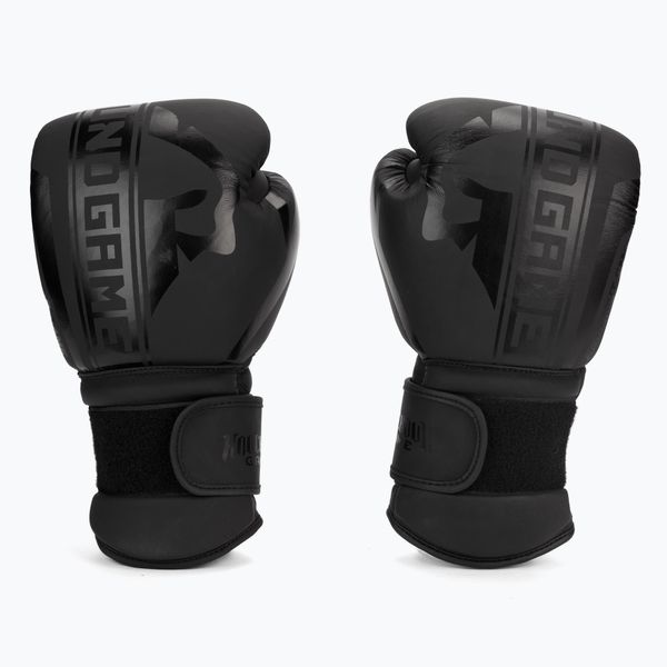 Ground Game Боксови ръкавици GroundGame Stripe черни 21BOXGLOSTRBL10