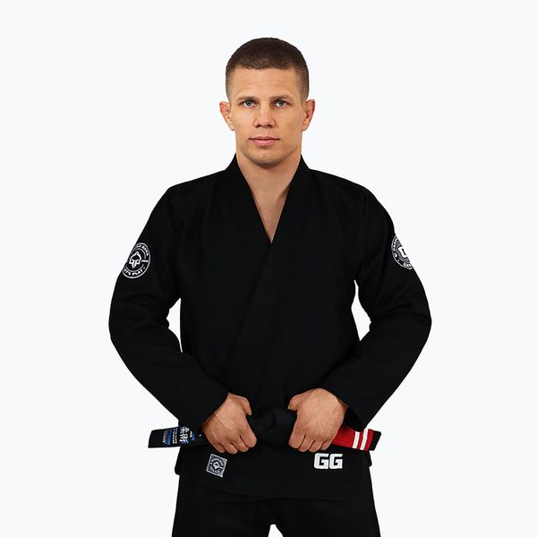 Ground Game GI for Brazilian Jiu-Jitsu мъжки Ground Game Gamer черен GIGAMERBLAA4