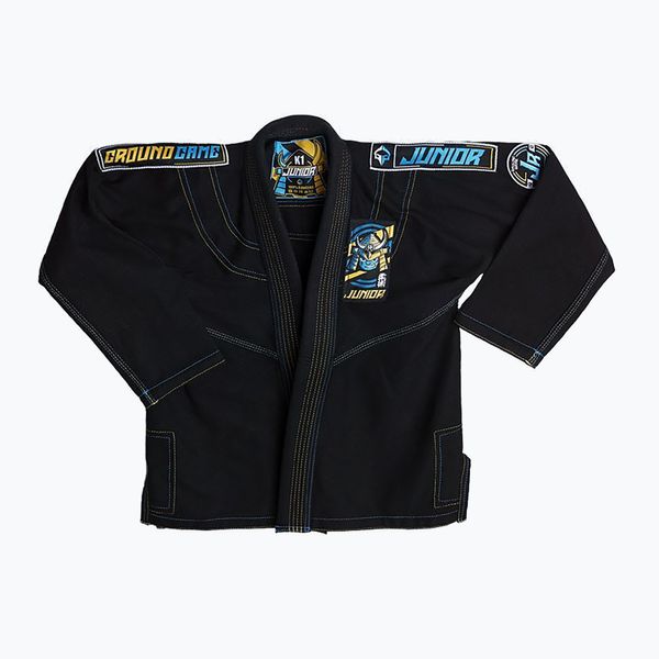 Ground Game GI to BJJ за деца Ground Game Junior 3.0 black GIJUN3BLA00