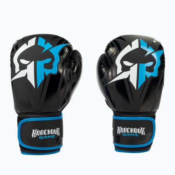 Ground Game Ground Game Logo 2.0 боксови ръкавици черни 21BOXGLOLOG210
