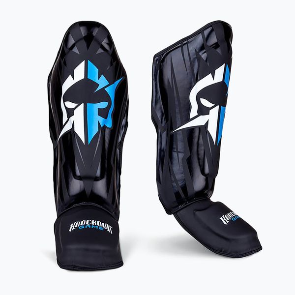 Ground Game Ground Game Logo 2.0 предпазители за пищялки черни 21SHINGUARLOG2S