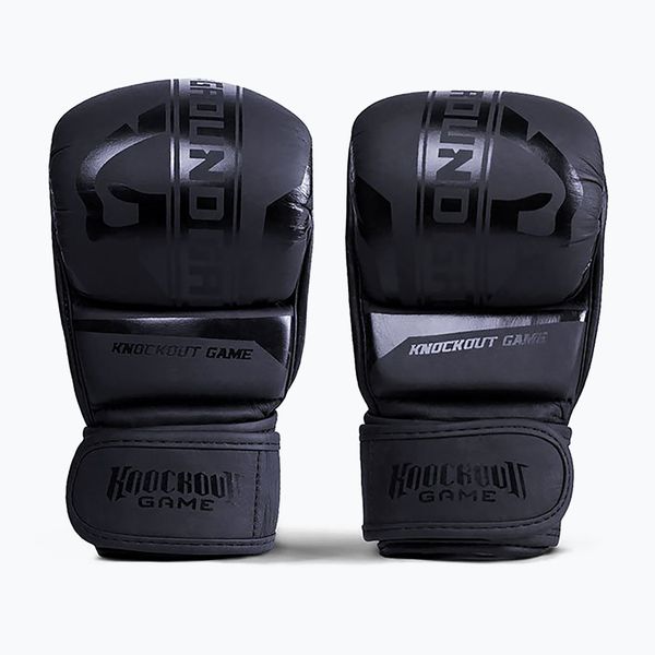 Ground Game Ground Game MMA ръкавици за спаринг MMA Stripe Black 21MMASPARGLOSTRBL