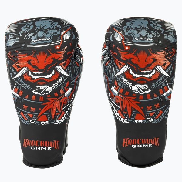 Ground Game Ground Game Samurai боксови ръкавици черни 21BOXGLOSAM10