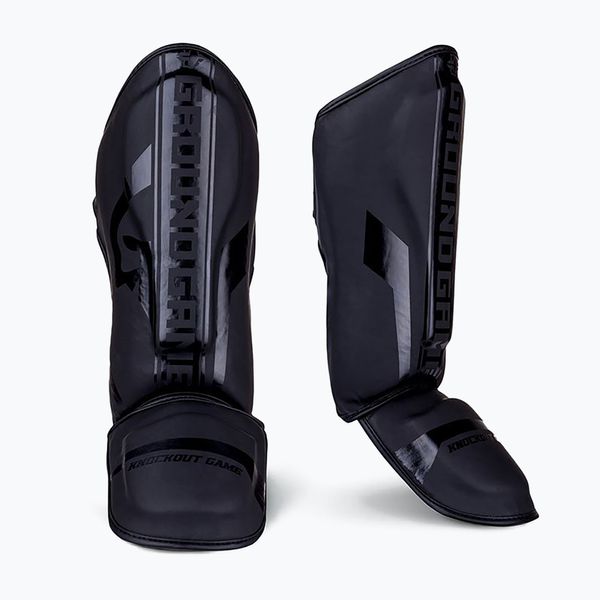 Ground Game Ground Game Защитни калцуни с ивици черни 21SHINGUARSTRBL