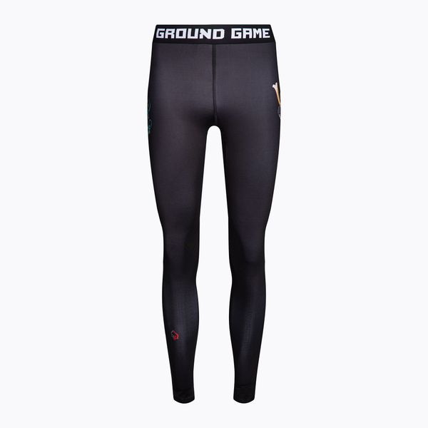 Ground Game Мъжки гамаши Ground Game Bushido 3.0 black