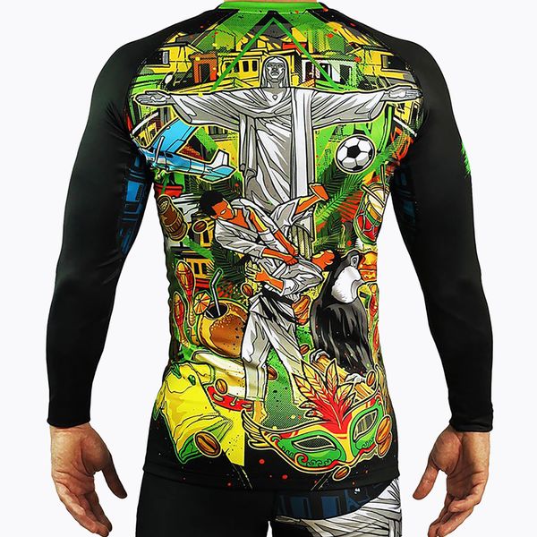 Ground Game Мъжки рашгард Ground Game Brasil цвят 21RASHBRALS