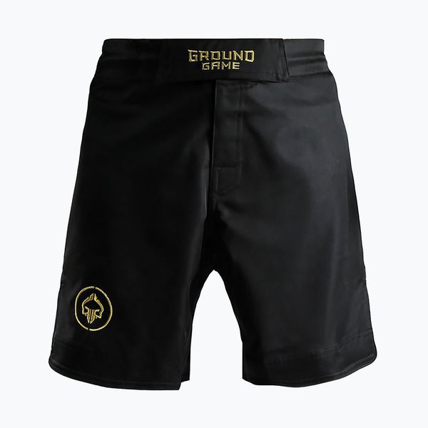 Ground Game Мъжки шорти Ground Game MMA Athletic Gold black MMASHOATHGOLD