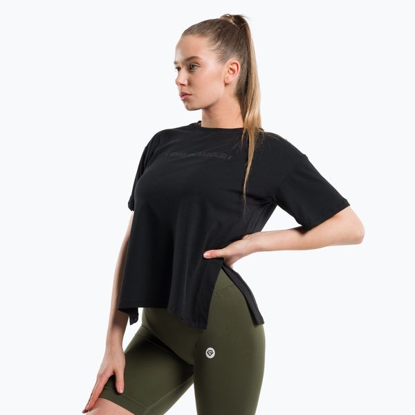 Gym Glamour Дамска тренировъчна тениска Gym Glamour Glamour Black 417